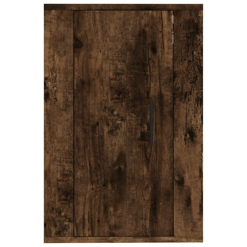 vidaXL Wall Mounted TV Cabinets 2 pcs Smoked Oak 40x34.5x60 cm