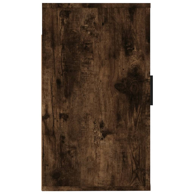 vidaXL Wall Mounted TV Cabinets 2 pcs Smoked Oak 40x34.5x60 cm