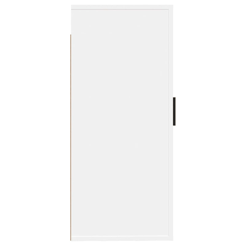 vidaXL Wall Mounted TV Cabinet White 40x34.5x80 cm