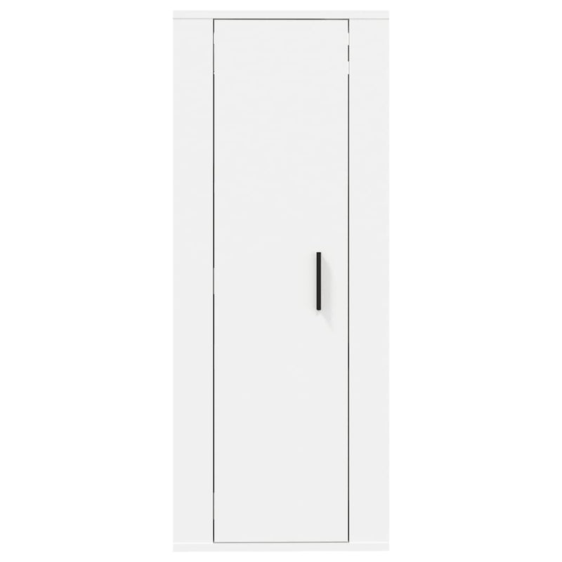 vidaXL Wall Mounted TV Cabinet White 40x34.5x100 cm