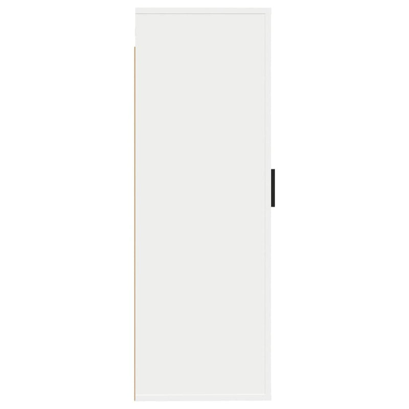 vidaXL Wall Mounted TV Cabinet White 40x34.5x100 cm