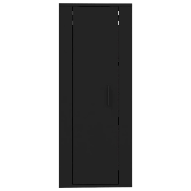 vidaXL Wall Mounted TV Cabinet Black 40x34.5x100 cm
