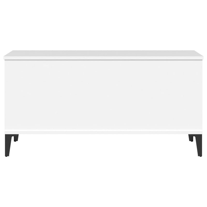 vidaXL Coffee Table White 90x44.5x45 cm Engineered Wood