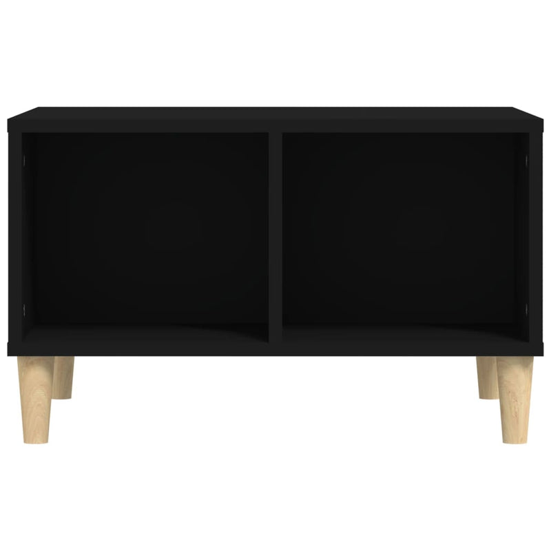 vidaXL Coffee Table Black 60x50x36.5 cm Engineered Wood