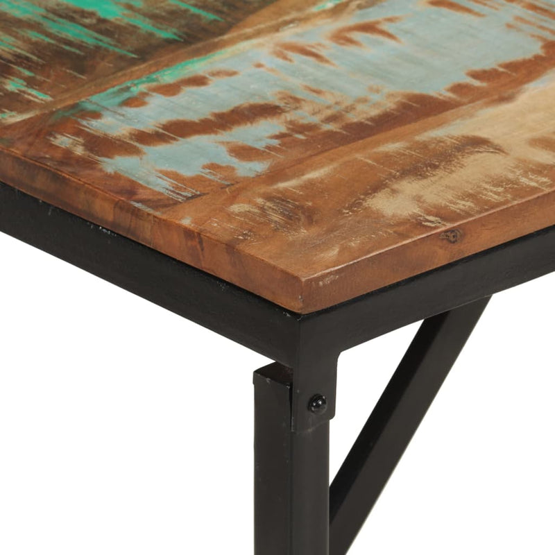 vidaXL Bench 160x35x46 cm Solid Wood Reclaimed