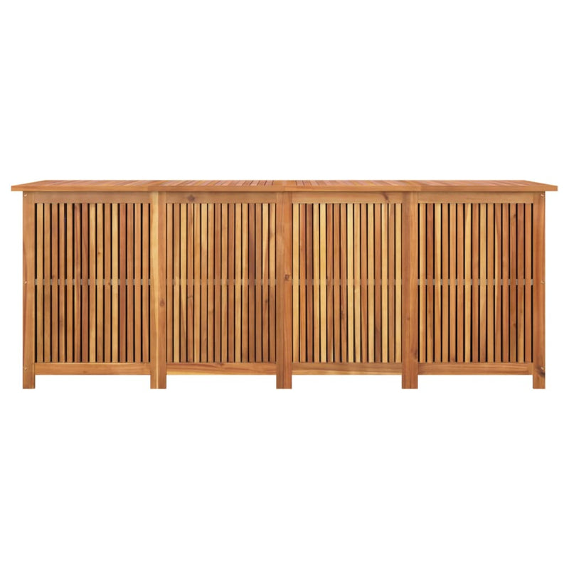 vidaXL Garden Storage Box 200x80x75 cm Solid Wood Acacia