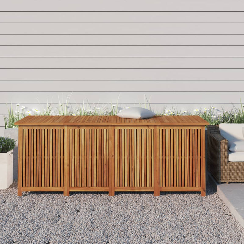 vidaXL Garden Storage Box 200x80x75 cm Solid Wood Acacia