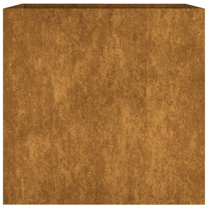 vidaXL Planter 40x41x40 cm Corten Steel
