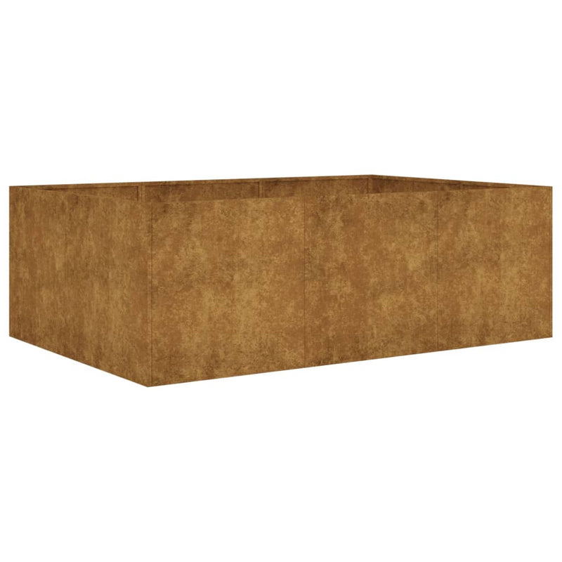vidaXL Garden Raised Bed 120x80x40 cm Corten Steel