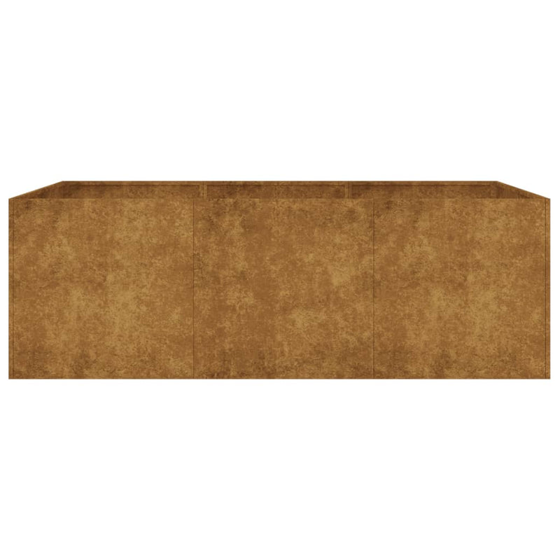 vidaXL Garden Raised Bed 120x80x40 cm Corten Steel