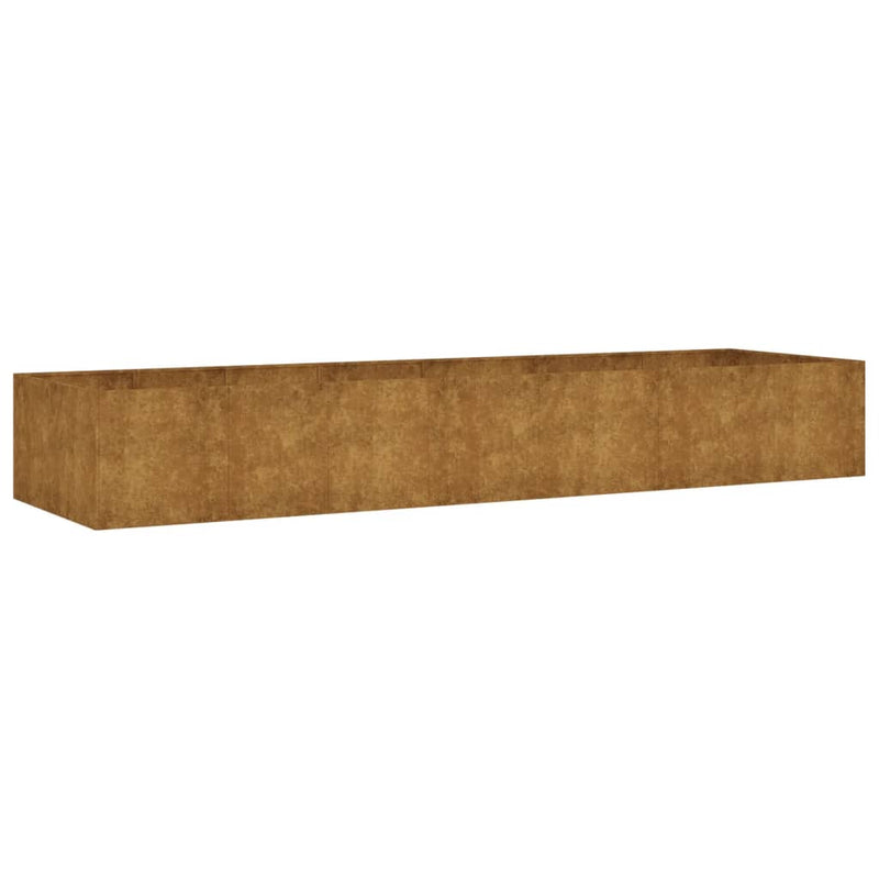 vidaXL Garden Raised Bed 280x80x40 cm Corten Steel