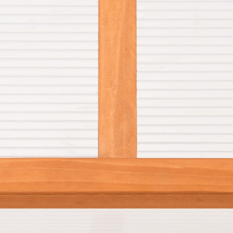 vidaXL Greenhouse Orange 110x58.5x39 cm Fir Wood