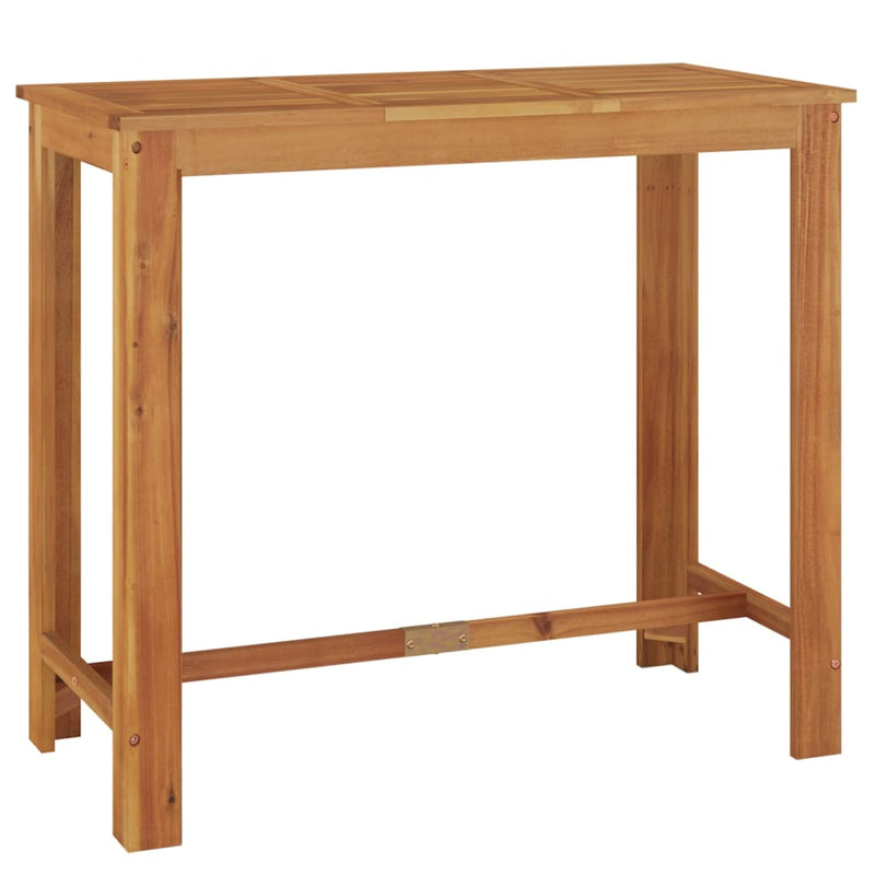 7 Piece Garden Dining Set Solid Wood Acacia