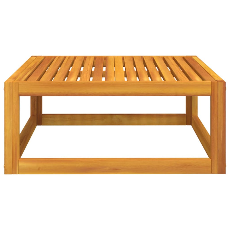 vidaXL 2 Piece Garden Sofa Set with Cushions Solid Wood Acacia