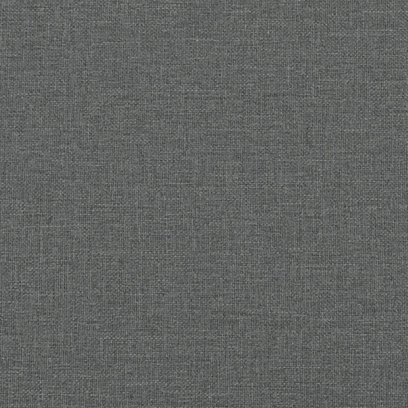 vidaXL Sofa Bed with Armrests Dark Grey Fabric