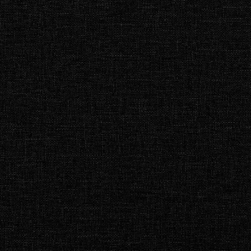 vidaXL Sofa Bed with Armrests Black Fabric