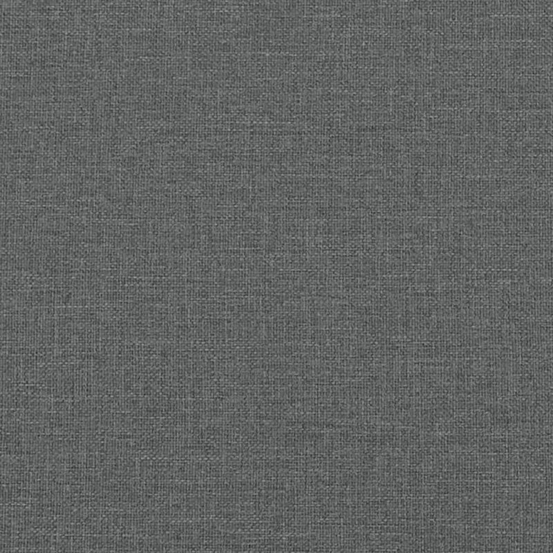 vidaXL Sofa Bed with Cushions Dark Grey Fabric