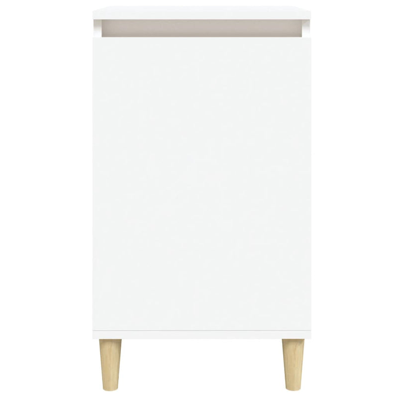 vidaXL Bedside Cabinets 2 pcs White 40x35x70 cm Engineered Wood