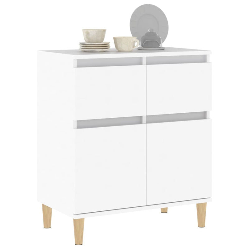 vidaXL Sideboard White 60x35x70 cm Engineered Wood
