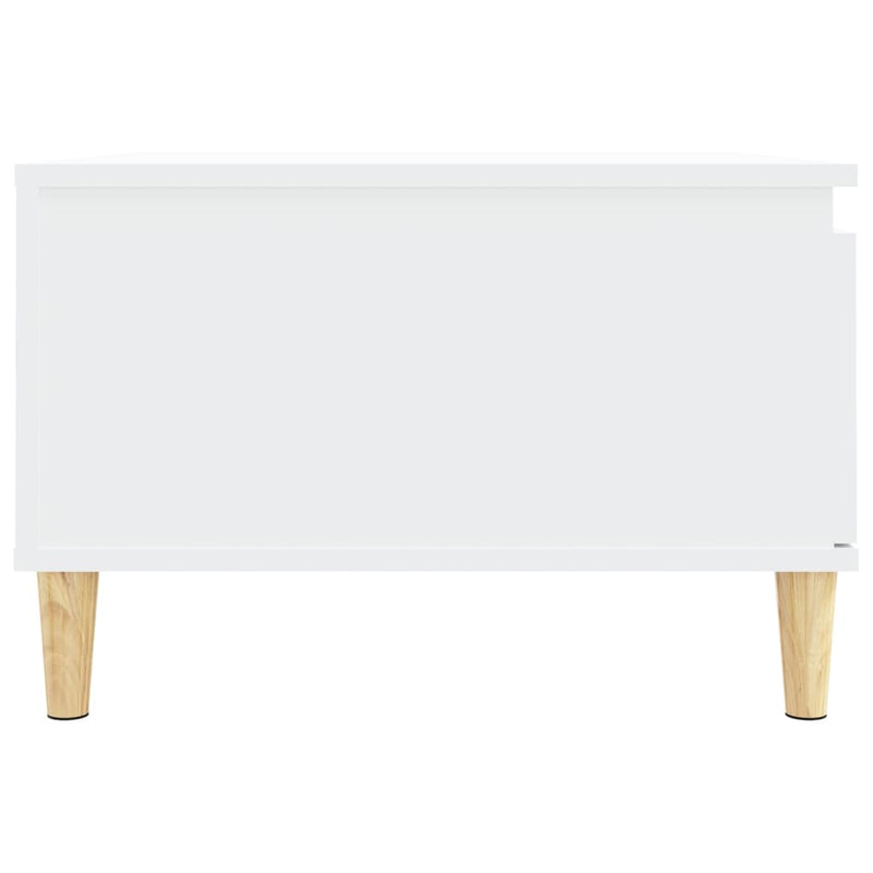 vidaXL Coffee Table White 55x55x36.5 cm Engineered Wood