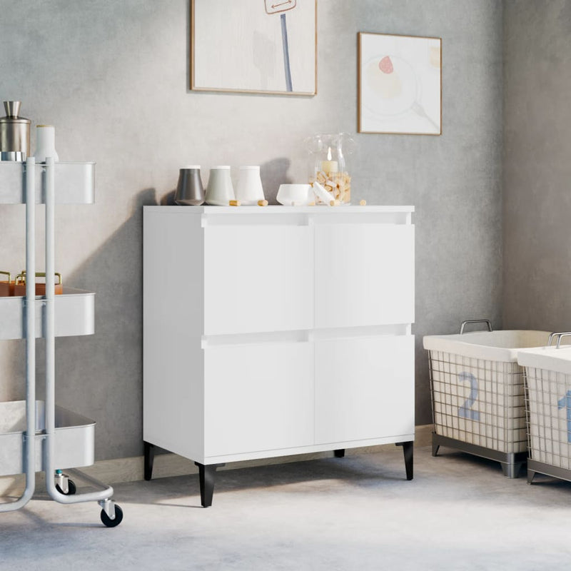 vidaXL Sideboard White 60x35x70 cm Engineered Wood