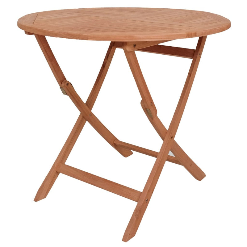 vidaXL 5 Piece Garden Dining Set Solid Wood Teak