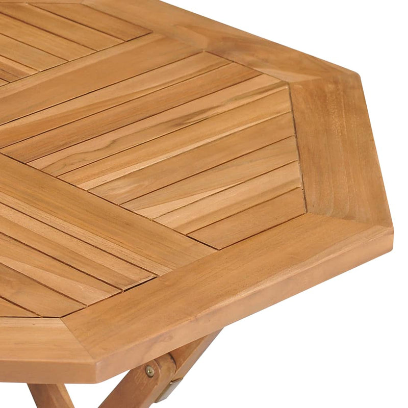 vidaXL 5 Piece Garden Dining Set Solid Wood Teak