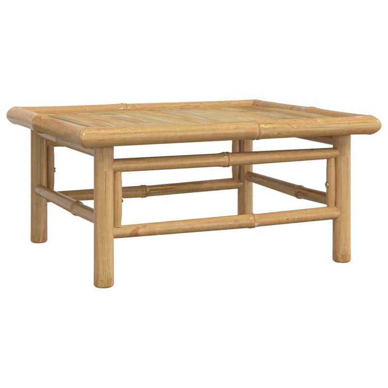 vidaXL 5 Piece Garden Lounge Set with Taupe Cushions  Bamboo