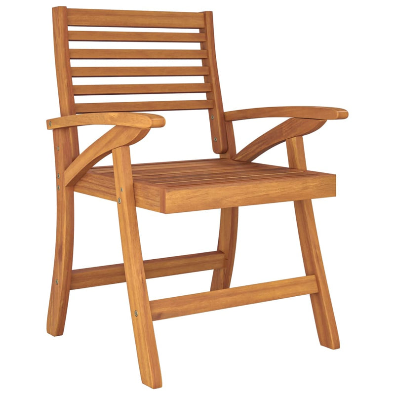 vidaXL 9 Piece Garden Dining Set Solid Wood Acacia
