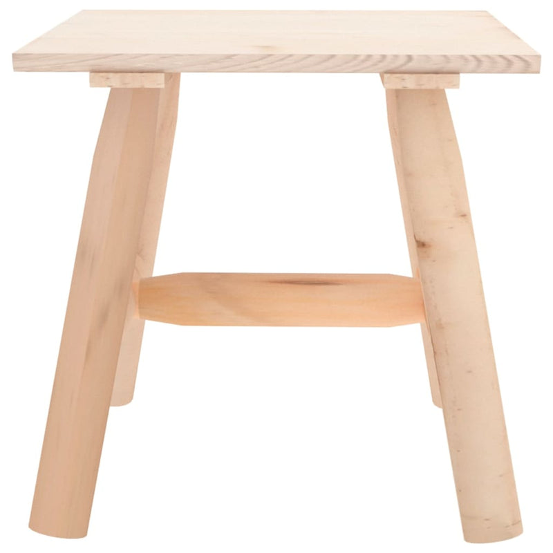 vidaXL Side Table 49x49x50 cm Solid Wood Spruce