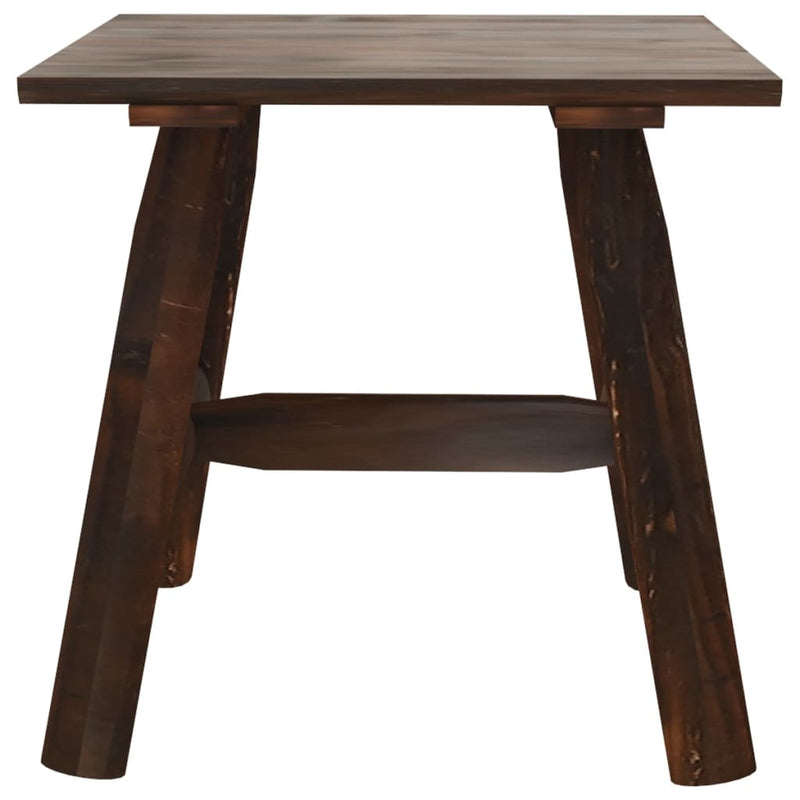 vidaXL Side Table 49x49x50 cm Solid Wood Spruce