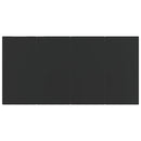 vidaXL 5 Piece Garden Dining Set with Cushions Beige and Black