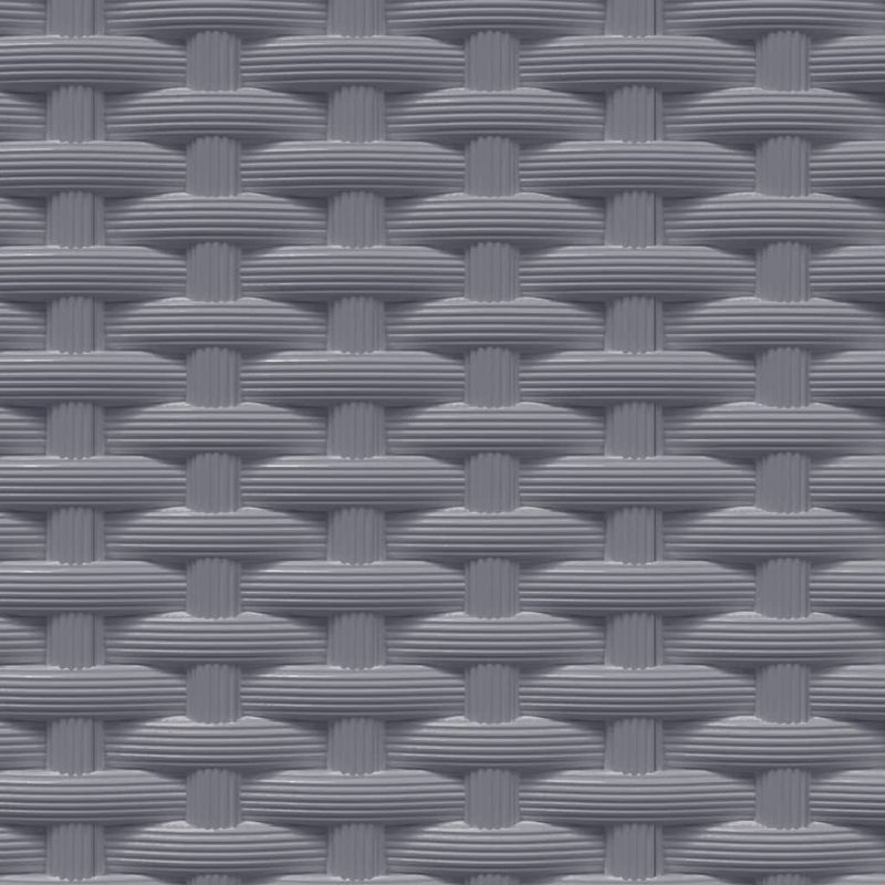 vidaXL Planters 2 pcs Blue Grey 30x30x37 cm Polypropylene
