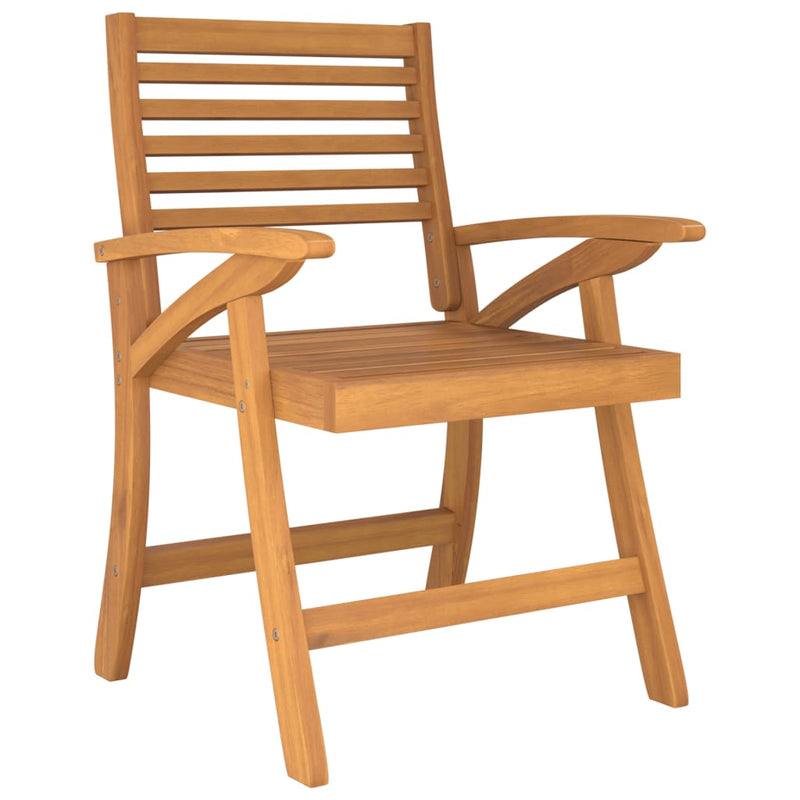 vidaXL Garden Chairs 8 pcs 58x58x87 cm Solid Wood Acacia
