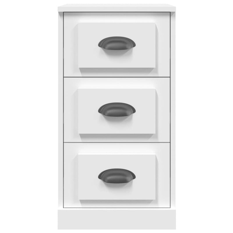 vidaXL Sideboard White 36x35.5x67.5 cm Engineered Wood