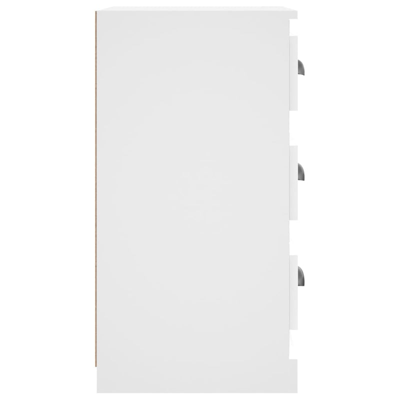 vidaXL Sideboard White 36x35.5x67.5 cm Engineered Wood