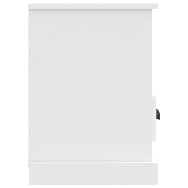 vidaXL TV Cabinet White 80x35x50 cm Engineered Wood