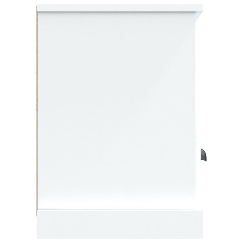 vidaXL TV Cabinet White 100x35x50 cm Engineered Wood