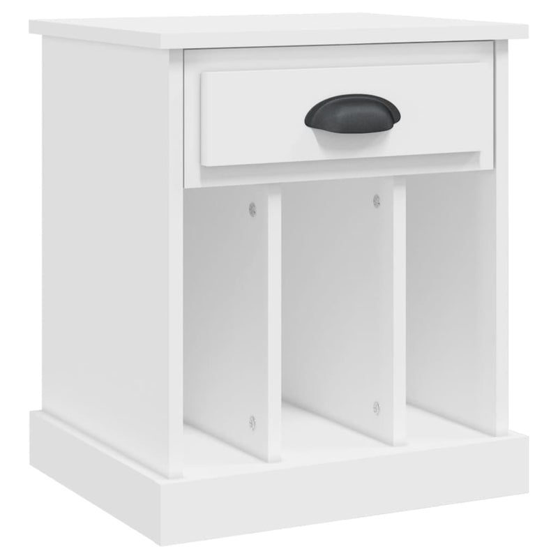 vidaXL Bedside Cabinets 2 pcs White 43x36x50 cm