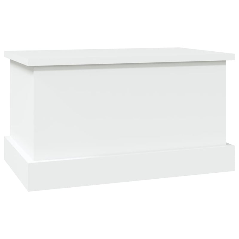 vidaXL Storage Box White 50x30x28 cm Engineered Wood