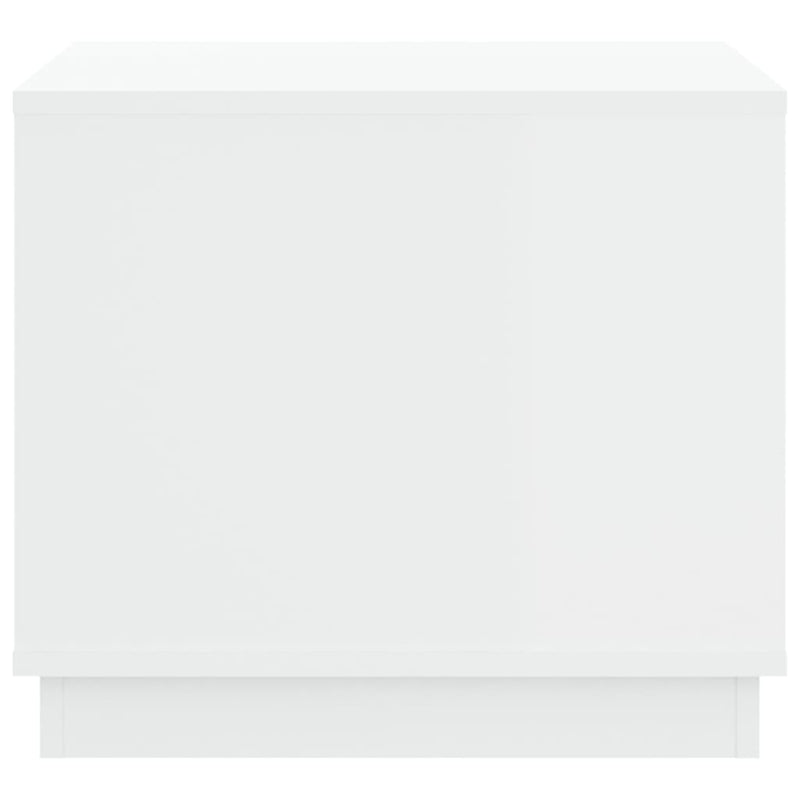 vidaXL Coffee Table White 51x50x44 cm Engineered Wood
