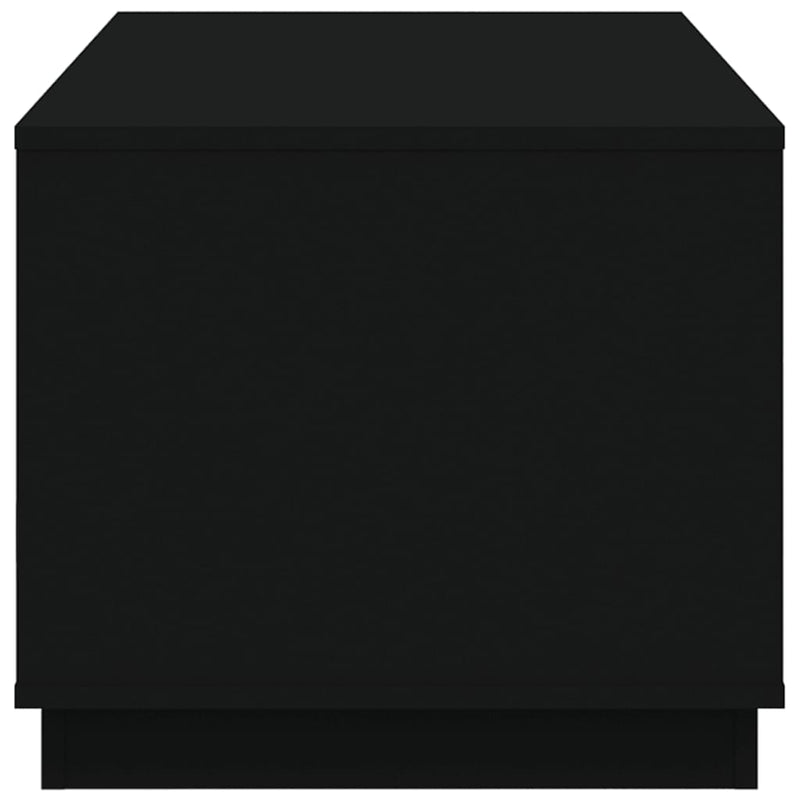 vidaXL Coffee Table Black 102x50x44 cm Engineered Wood