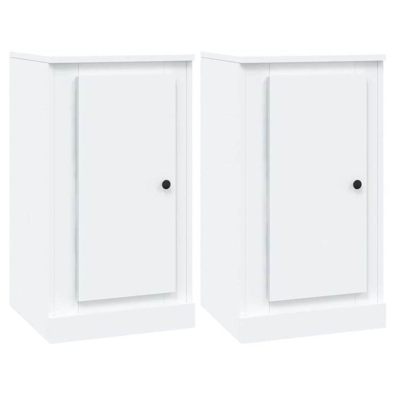 vidaXL Sideboards 3 pcs White Engineered Wood