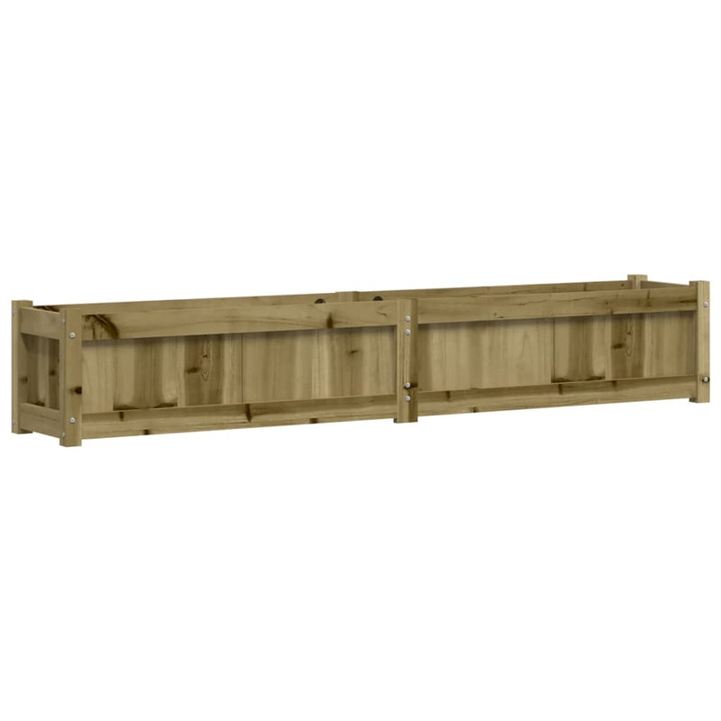 vidaXL Garden Planters 2 pcs Impregnated Wood Pine
