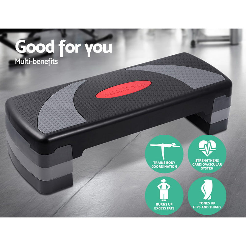 Everfit 3 Level Aerobic Step Bench