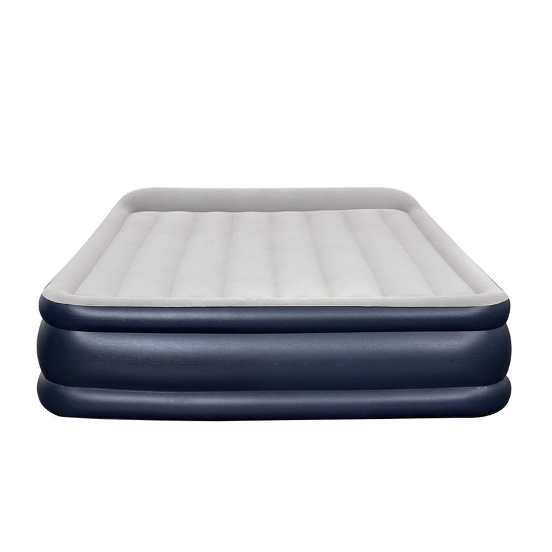 Bestway Queen Air Bed Inflatable Mattress Sleeping Mat Battery Built-in Pump