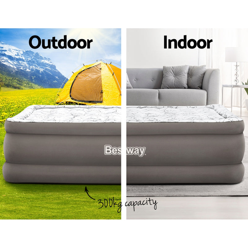 Bestway Air Mattress Bed Queen Size Inflatable Camping Beds 56CM