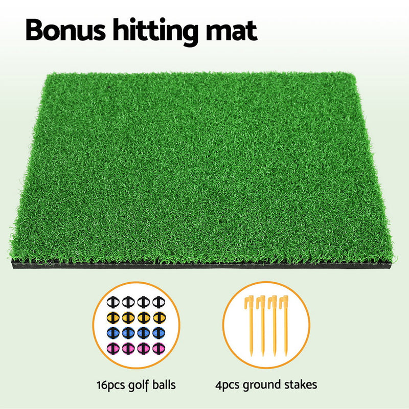 Everfit Golf Chipping Game Mat Indoor Outdoor PracticeÂ Training Aid Set