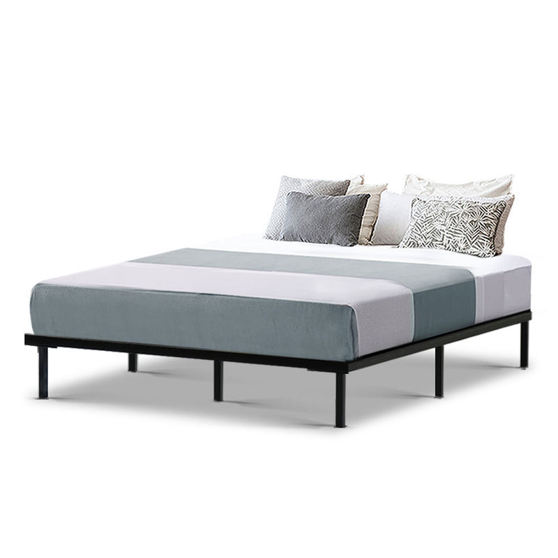 Artiss Bed Frame Queen Size Metal Frame TED