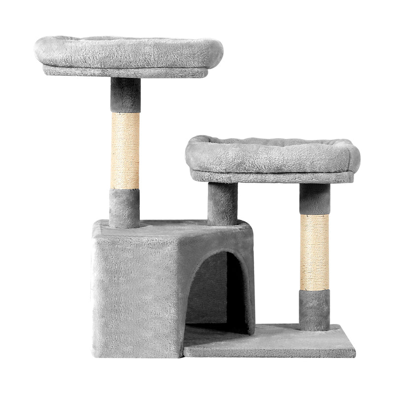 i.Pet Cat Tree 69cm Scratching Post Tower Scratcher Wood Condo House Bed Trees